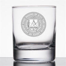 South Carolina Rocks Glass